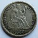 Vintage Love Token On 1888 10c Seated Liberty Silver Dime,  Detail (040837b) Exonumia photo 1