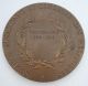 1926 Centenary Of French Engineering Company Art Medal / Medaille Alsace Sacm Exonumia photo 1