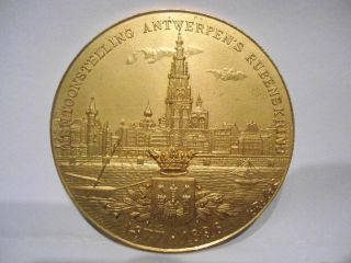Bronze Medal - Exposition Antwerp 1877 - 1896 Rubens photo