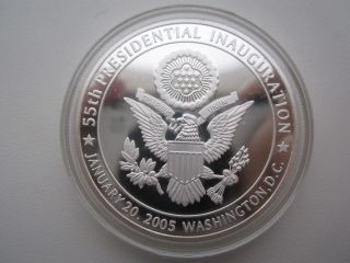 Us 55th Presidential Inauguration Silver (?) Medal photo