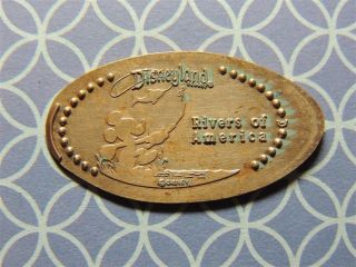 Elongated Penny Disney - Dl0480z - Rivers Of America Mickey Mouse photo