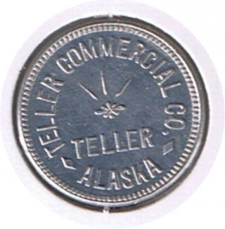 Alaska Token - Teller - Teller Commercial Co - 25cents 1942, photo