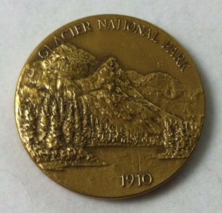 1910 Glacier National Park Medal 1.  5 