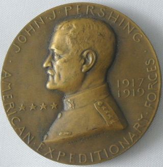 1917 - 1919 John J Pershing American Expeditionary Forces Token photo