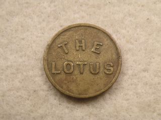 (ketchikan,  Alaska) The Lotus 12½c Token photo