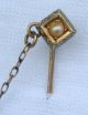 Antique Victorian Jewelry Stick Pin &1853 Us Gold Dollar Coin Love Token - Wow Exonumia photo 5