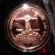 John Adams Weights And Measures Law Sci 74 - 10 Proof Bronze Medal Franklin Exonumia photo 2