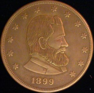$20 Gold Double Eagle 1899 - S - Billzach - Hand Carved Ulysses S.  Grant L@@k photo