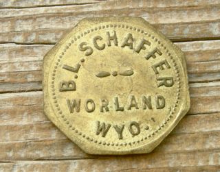 Old Worland Wyoming Wy (washakie Co) 