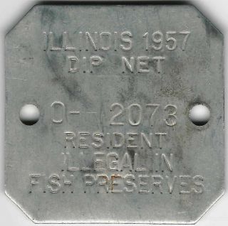 1957 Illinois Dip Net Permit photo