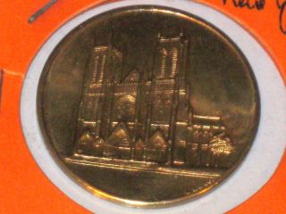 Coin Token Medal St John The Devine Of York Cathedral 1969 photo