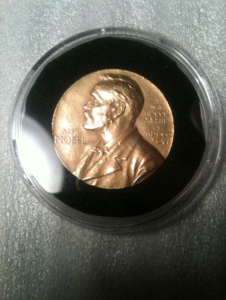 Nobel Prize Gold Medal.  For 4,  75 Million (winners,  Olympic,  Very Rare) photo