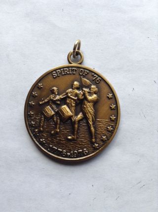Spirit Of ' 76 Medallion (1776 - 1976) Commemorative Registration No.  47255 photo