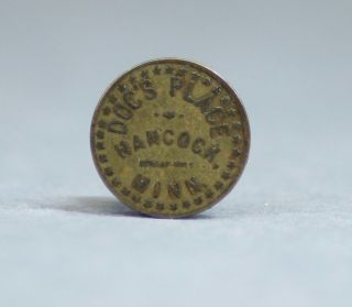 Vintage Hancock Minnesota Mn Doc ' S Place Trade Token Good For 5 Cents photo