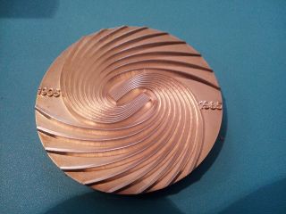 Siemens 80 Years In Portugal,  1905 - 1985,  Bronze Medal photo