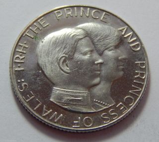 1983 Canada Nickel Medal Token - Price & Princess Of Wales Visit To Nova Scotia photo