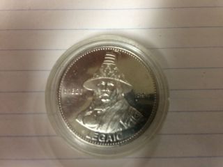 Rare Canada Bc Legaic 1820 - 1894 1978 Tsimshian Dollar In Capsule photo