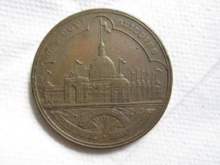1893 Chicago World ' S Columbian Exposition Official Medal Hk - 154 Called Dollar ? photo