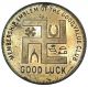 1909 Massachusetts Token - Troy Store,  Fall River,  Ma,  Good Luck Swastika Medal Exonumia photo 1