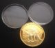 1oz Australia Kangaroo $100.  999 Pure 24k Gold Clad Bullion Coin Exonumia photo 3