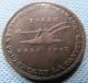 C.  1820s Upper Canada Merchant Halfpenny Token Lesslie & Sons Prosperity Plough Coins: Canada photo 1