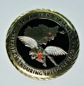 Operation Enduring Freedom Archangel Rsc Medal Unc Nr Jn9 photo