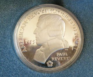 1975 Bicentennial Silver Proof Medal 