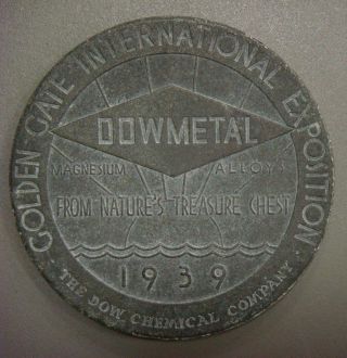 Golden Gate International Exposition,  Dowmetal 1939,  Dow Chemoical Co. photo