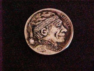 1928 Hobo Nickel A Joyful Cap Brings A Smile Folk Art Coin Ohns 1304 photo