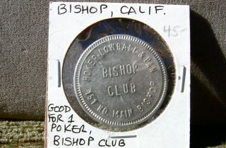 Old Bishop,  California Ca (inyo Co,  Hwy 395) 