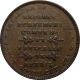 1835 Hard Times Token - - Au/unc - - Alfred Willard,  Boston.  Ma (r - 171) Large Cents photo 1