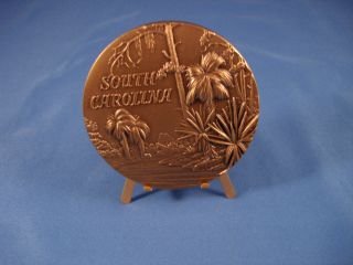 Brookgreen Gardens 1984 Bronze Medal By Chester Martin photo