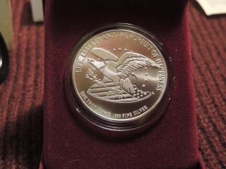 1991 Chrysler.  999 Silver Coin Tribute To Bill Of Rights photo