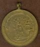 1923 Dutch Medal To Commemorate The 25th Anniv.  Of Queen Wilhelmina Reign Exonumia photo 1