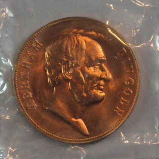 Abraham Lincoln Presidential Medal From The U.  S. photo