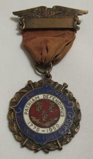 2nd Second Company 1775 - 1950 Governors Foot Guard Haven Connecticut Ct Medal photo