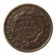 1837 Liberty Wreathed Head Millions For Defence Hard Times Token Ht - 48 Exonumia photo 1