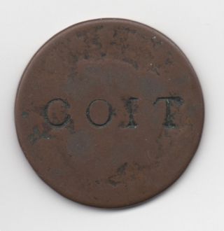 Unknown Date Large Cent With The Well - Known 