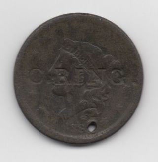 1828 Large Cent With The 