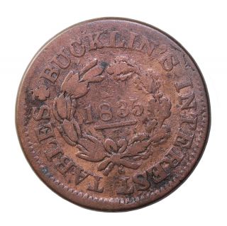 1835 Bucklin ' S Interest Tables Troy York Hard Times Merchant Token Ht - 353 photo