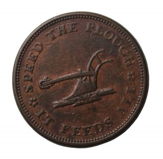 1835 Walsh ' S General Store Lansingburgh York Hard Times Merchant Token Ht216 photo