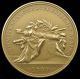 U.  S.  Medal No.  605 George Washington Presiency Relinquished 40 Mm Bronze Exonumia photo 1