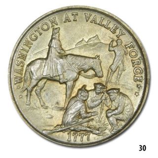 Washington At Valley Forge Medal photo