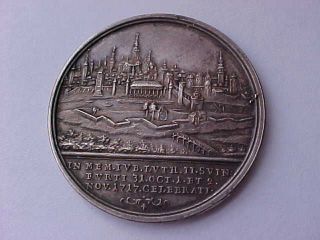 Silver Germany Silver Medal - Martin Luther 1717 - Reformation Anniversary photo