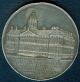 1850 Belgium Medal To Commemorate Amsterdam Stadhuis,  By Jacques Wiener Exonumia photo 1