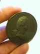 George Washington Centenary Token Masonic Bronze Coin Medal Alexandria Va 1899 Exonumia photo 8