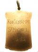 The Fencing Sport Vintage Antique Art Medal Pendant Signed J.  Bosiers Exonumia photo 3