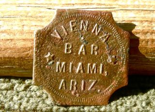 1909 Miami Arizona Az At (mining Gila Co) Scarce 
