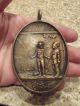 Vintage Oval Peace Medal Of James A Garfield President 1881 Exonumia photo 1