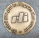 Charles A Sammons Medal Medallion Reserve Life Insurance Co Medallic Art Brass Exonumia photo 1